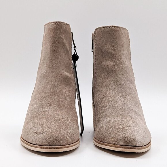 Rag&Bone Women Icons Taupe Suede Western Ankle Boots size 7US EUR 37.5 - Picture 2 of 9